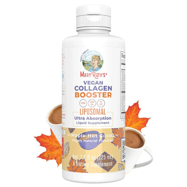 Botella de Liposomal Potenciador de Colágeno Vegano de Mary Ruth's (225 ml)
