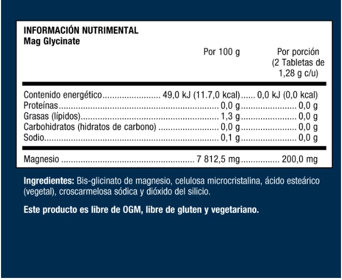 Magnesio para manejo de glucosa y salud cardiovascular.