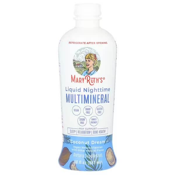 Mary Ruth's, Multimineral Nocturno Sabor Coco (30 fl oz/887 ml)