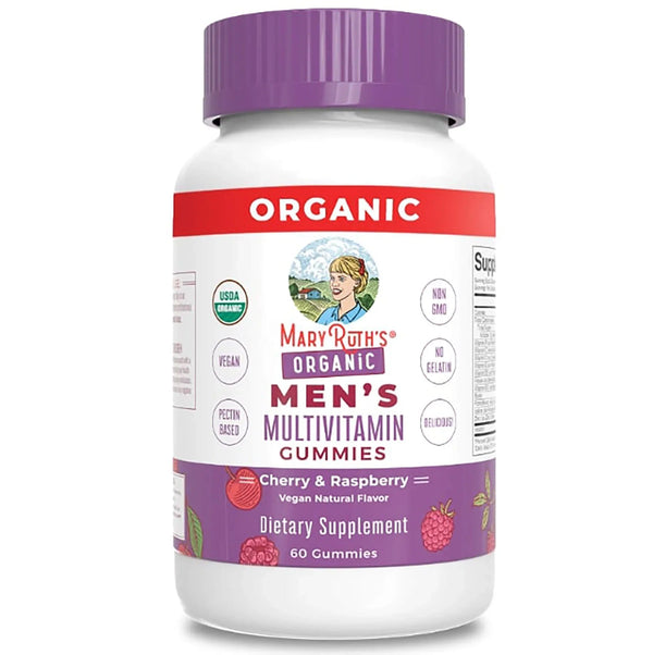 Multivitaminico orgánico para hombres (60gomitas)