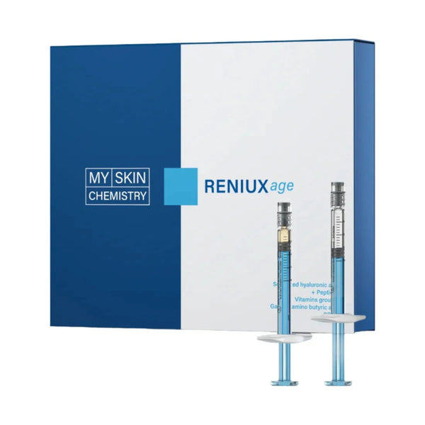 Jeringas Acido Hialuronico y Vitaminico de My Skin Chemistry Reniux Age