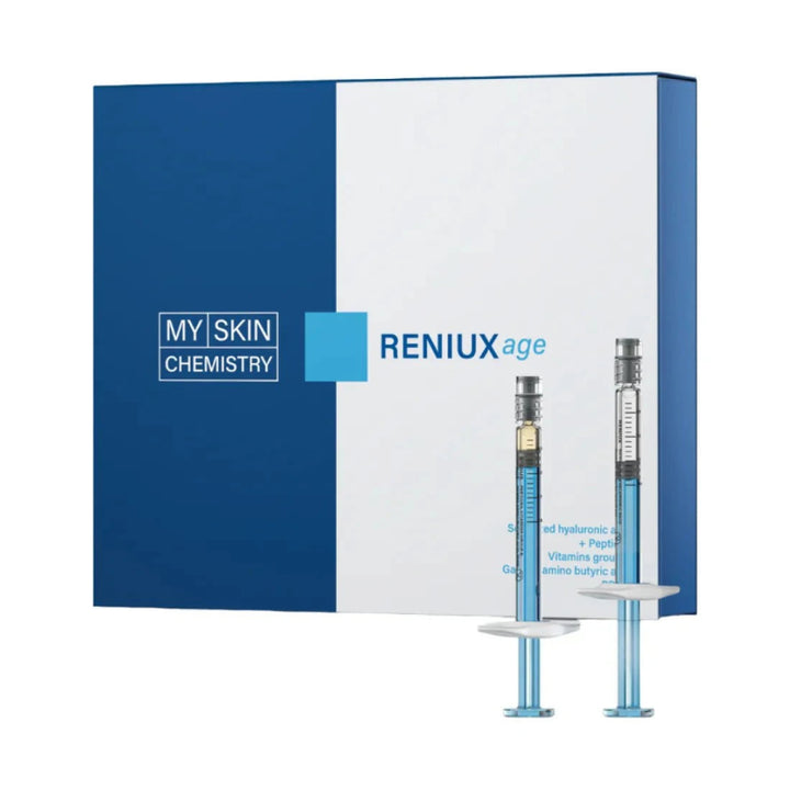 Jeringas Acido Hialuronico y Vitaminico de My Skin Chemistry Reniux Age