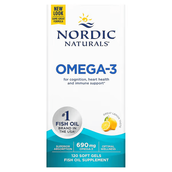 Cápsulas blandas de omega-3 para mejorar la salud del cerebro y el corazón