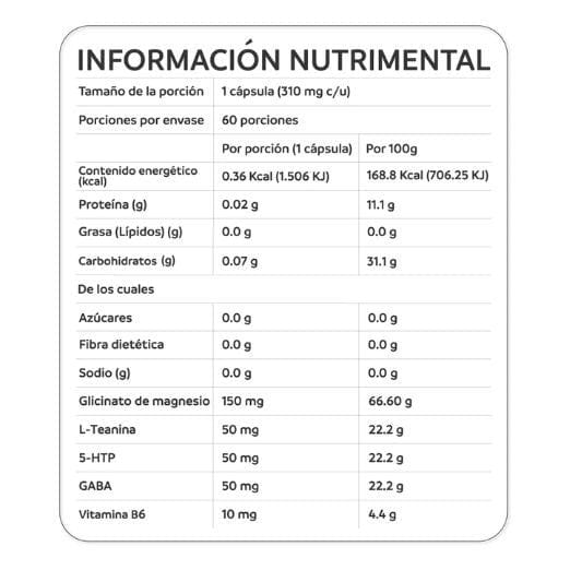 NutriADN, Sleep Support (60 cápsulas)