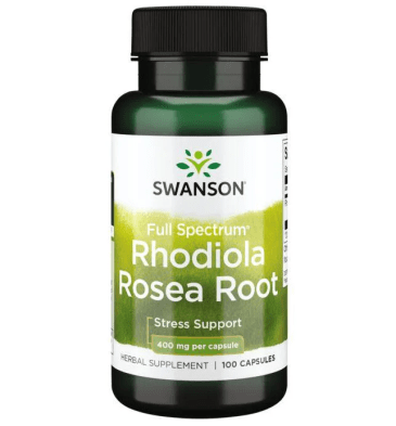 Raíz de Rhodiola Rosea - Suplemento natural de espectro completo.