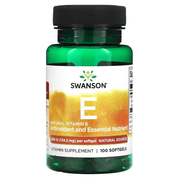 Vitamin E 200IU, 134.2 mg (100 Softgels)