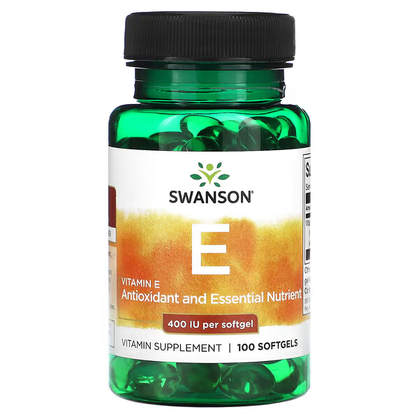 Vitamin E, 400 IU ,268 mg ( 100 softgels)