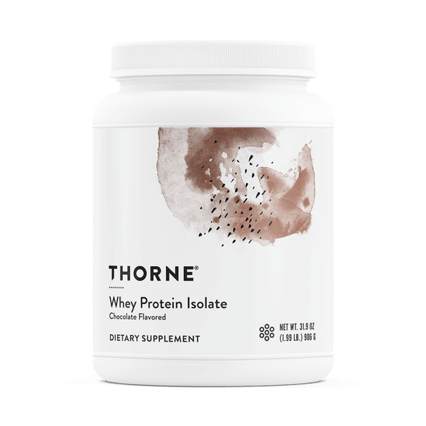 Thorne, Whey Protein Isolate Chocolate (906 g)
