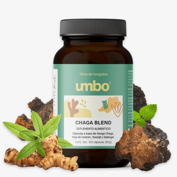 Umbo, Chaga Blend 60 g (120 cápsulas)