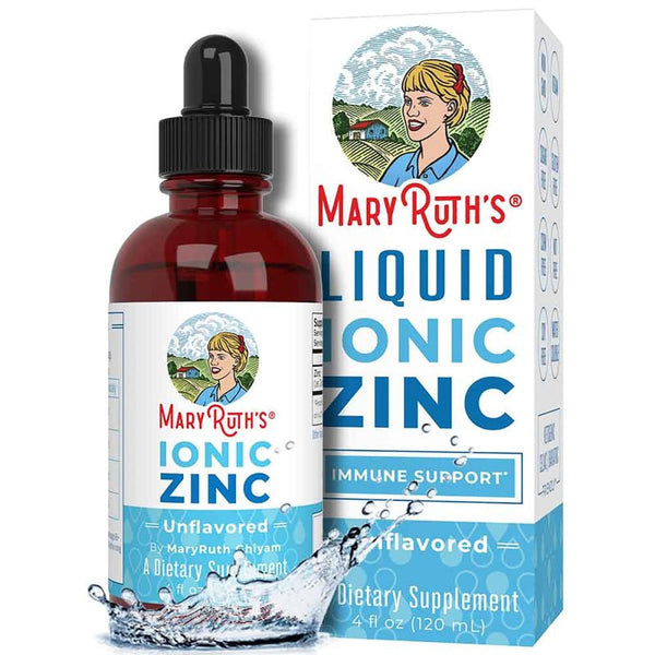 Zinc Iónico, Líquido (4 fl oz/120ml), Mary Ruth´s